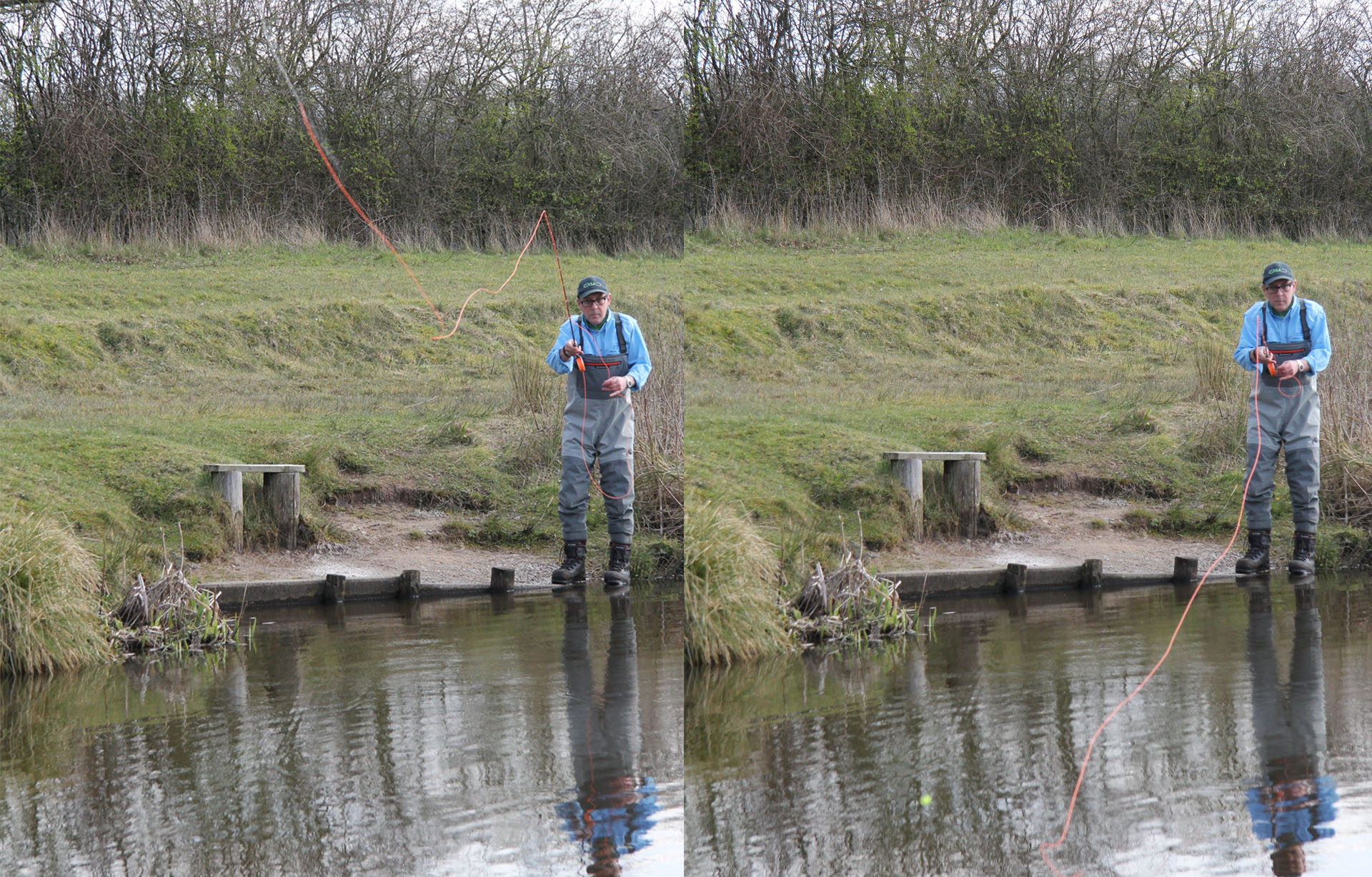 Fly Fishing for Beginners - Roll Cast Pickup 