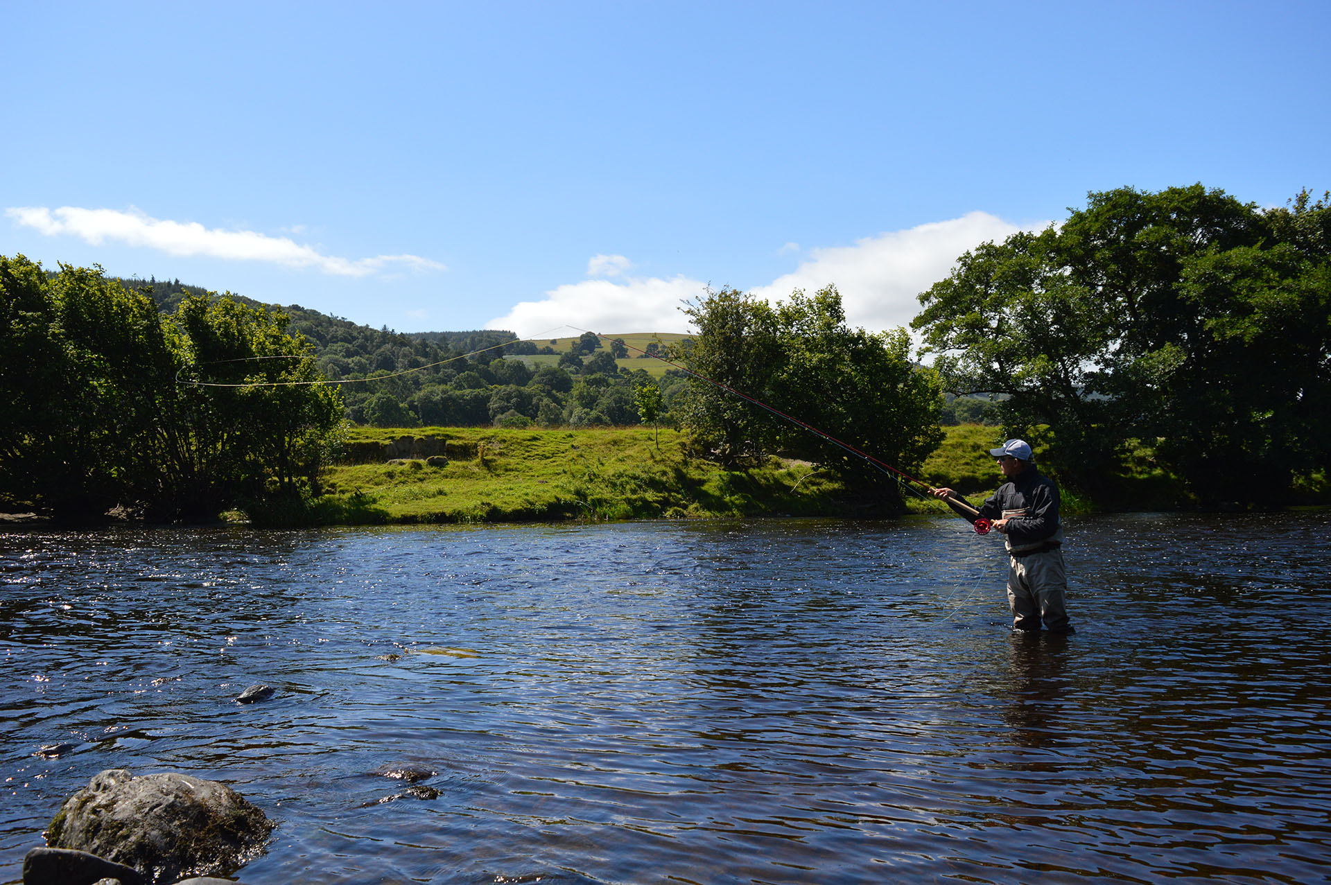 Fishing the Welsh Dee